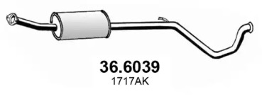 Амортизатор ASSO 36.6039