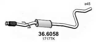 Амортизатор ASSO 36.6058