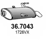 Амортизатор ASSO 36.7043