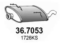 Амортизатор ASSO 36.7053