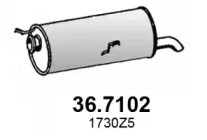 Амортизатор ASSO 36.7102