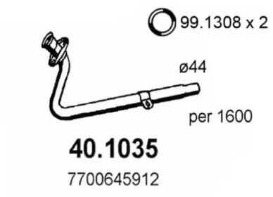 Трубка ASSO 40.1035