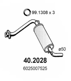 Амортизатор ASSO 40.2028