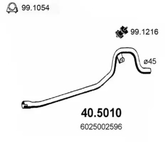 Трубка ASSO 40.5010