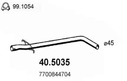 Трубка ASSO 40.5035