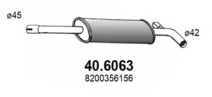 Амортизатор ASSO 40.6063