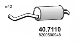 Амортизатор ASSO 40.7110