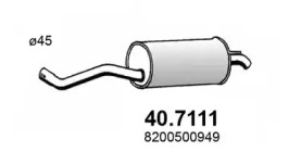 Амортизатор ASSO 40.7111