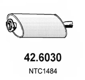 Амортизатор ASSO 42.6030