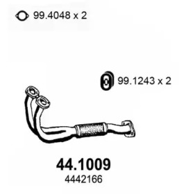 Трубка ASSO 44.1009