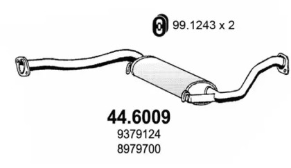 Амортизатор ASSO 44.6009