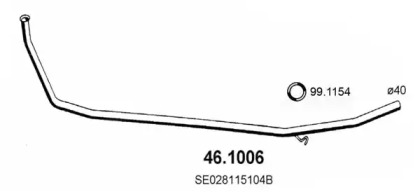 Трубка ASSO 46.1006