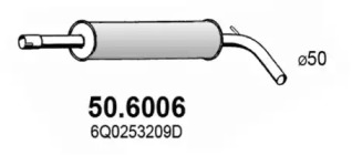 Амортизатор ASSO 50.6006