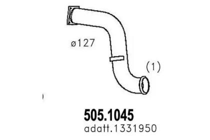 Трубка ASSO 505.1045