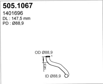 Трубка ASSO 505.1067