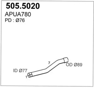 Трубка ASSO 505.5020