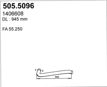 Трубка ASSO 505.5096