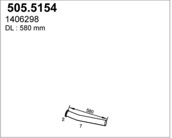 Трубка ASSO 505.5154
