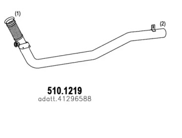 Трубка ASSO 510.1219