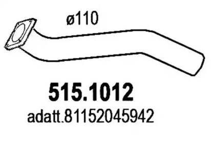 Трубка ASSO 515.1012