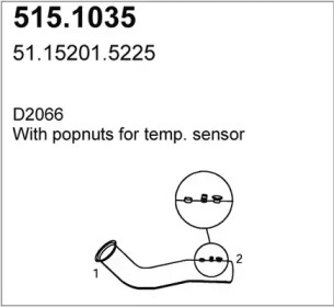 Трубка ASSO 515.1035