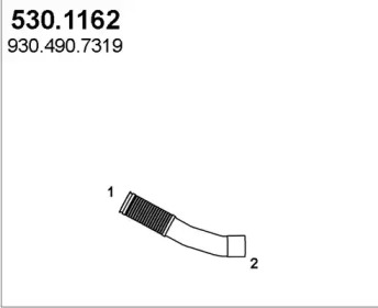 Трубка ASSO 530.1162