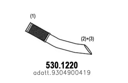 Трубка ASSO 530.1220