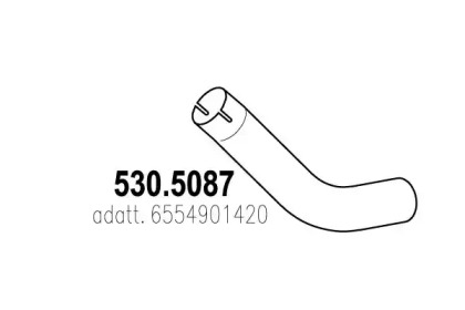 Трубка ASSO 530.5087