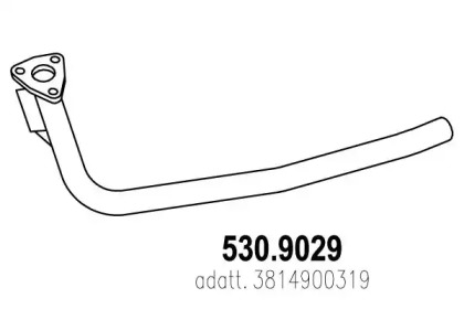 Трубка ASSO 530.9029