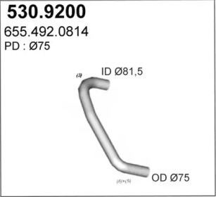 Трубка ASSO 530.9200