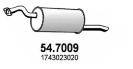 Амортизатор ASSO 54.7009