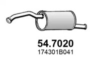 Амортизатор ASSO 54.7020