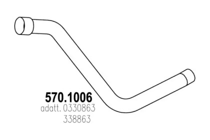 Трубка ASSO 570.1006