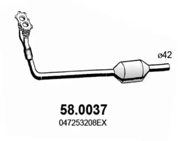 Катализатор ASSO 58.0037