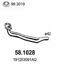 Трубка ASSO 58.1028