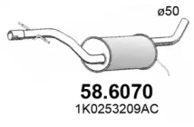 Амортизатор ASSO 58.6070