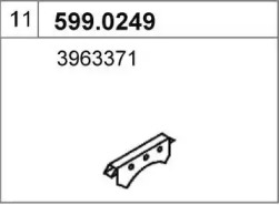 Соединительные элементы трубопровода ASSO 599.0249