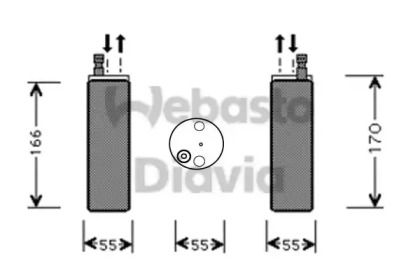 Осушитель WEBASTO 82D0175359A