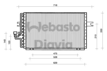 Конденсатор WEBASTO 82D0225033A