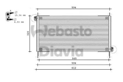 Конденсатор WEBASTO 82D0225109B