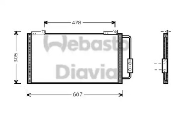 Конденсатор WEBASTO 82D0225141A