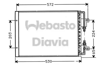 Конденсатор WEBASTO 82D0225163A