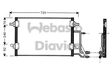 Конденсатор WEBASTO 82D0225184A