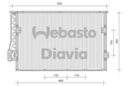 Конденсатор WEBASTO 82D0225234A