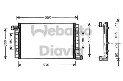 Конденсатор WEBASTO 82D0225262A