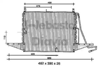 Конденсатор WEBASTO 82D0225273A