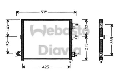 Конденсатор WEBASTO 82D0225285A