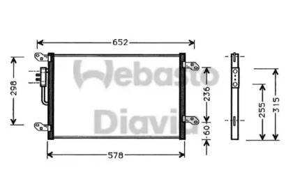 Конденсатор WEBASTO 82D0225307A