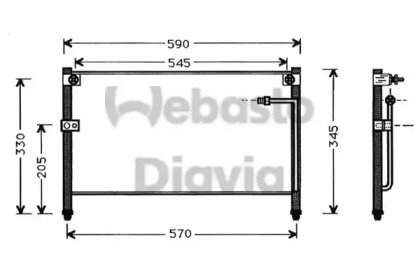 Конденсатор WEBASTO 82D0225317A