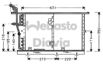 Конденсатор WEBASTO 82D0225323A